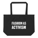 Activism Large Organic Tote Bag