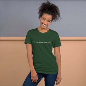 Ethically Produced Unisex T-shirt