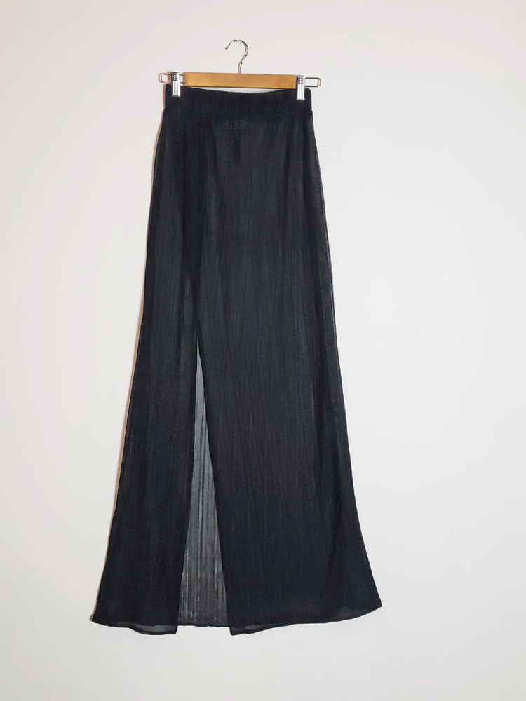 
            
                Load image into Gallery viewer, Skirt with High Split: Black
            
        