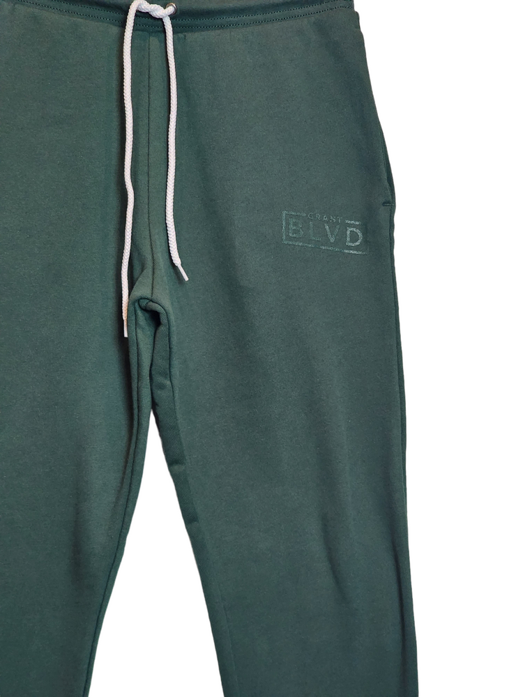 GB Logo Joggers - Forest Green