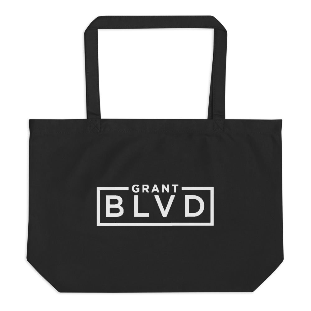 
            
                Load image into Gallery viewer, GB Logo Large organic tote bag
            
        