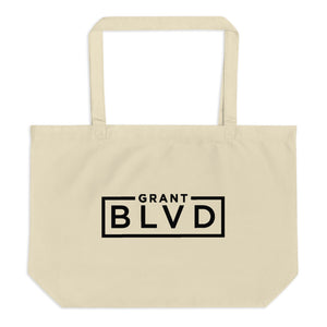 
            
                Load image into Gallery viewer, GB Logo Large organic tote bag
            
        