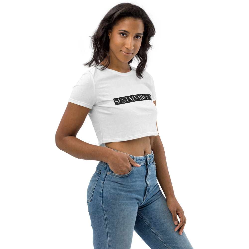 
            
                Load image into Gallery viewer, Sustainable AF Organic Crop Top
            
        