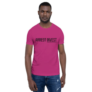 
            
                Load image into Gallery viewer, INVEST Short-Sleeve Unisex T-Shirt
            
        